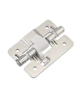 Detachable 304 Stainless Steel Hinges For Equipment Cabinets With Corner Door Hinges Rugged Beefy Build Built To Last Heavy Duty