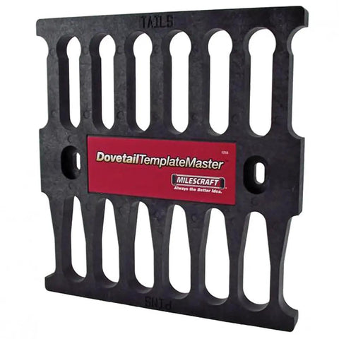 Pro Grade Dovetail Template Master Kit with durable polycarbonate guide panel for woodworking dovetail jig set