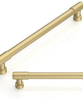 Heavy Duty Brushed Gold Cabinet Pulls 10 Pack 7 5 Inch Center To Center Drawer Handles For Kitchen Refresh smooth brushed gold handles