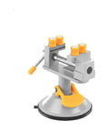 Ultimate Mini Bench Vise With Suction Base, Top Notch Aluminum Alloy Clamp Perfect For Jewelry And Electronics Repair, Compact workholding tool.