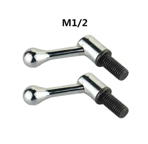 2 Piece Milling Machine Table Lock Handle Bolts 1/2 Inch Thread Cnc Vertical Mill Lathe Clamps Pin Workpieces
