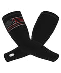 Stay Chill All Summer Long With These Dope Ice Silk Cooling Arm Sleeves Featuring A Bold Usa Flag Print, black, UV protection.