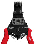 Top view of Automatic Wire Stripper Cutter For Quick One-Handed Insulation Removal, center-mounted leverage mechanism visible.
