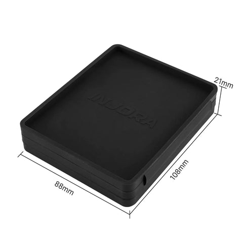 Portable Tri Fold Silicone Tool Tray With Magnetic Sheets Included, shown in compact design for workshop and on-the-go use.