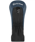 Golf club headcover for Qi4D Fairway 3 Wood For Mens Right Hand Stiff Shaft, Tour Proven Distance, blue with logo.