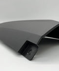 Side view of Rear Trailer Hitch Cover Replacement For 2021 2022 2023 Tahoe Suburban Yukon Yukon XL Denali With Mounting Clips Included Durable Textured PP Plastic Easy Install OEM Fit
