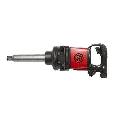 Rock Solid Air Impact Wrench Featuring Six Inch Extended Anvil And Sturdy D Handle Cranks Out Near Two Thousand Foot Pounds Reverse Torque Paired With Five Thousand Two Hundred Rpm To Crack Rusted Bolts Wide Open No Sweat At All