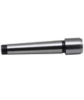 Badass Wood Lathe Drive Center 4 Piece Set With 1MT Mount featuring sleek spur driver and smooth rolling live center, detailed image of a precision lathe drive center.