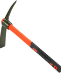 15 Inch Pick Mattock Hoe With Fiberglass Handle, 1.5 Lb Adze Pick For Loosening Soil, Weeding And Cultivating Vegetable Gardens
