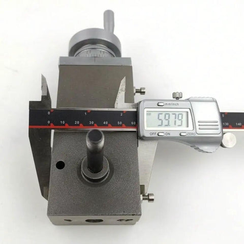 Shop Floor Kickass Metal Lathe Cross Slide And Compound Tool Post With Square Turret For Quick Change Cutting Holder Rig Drop In Precision Upgrade For Bench Machines