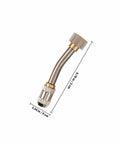 High Pressure Sprayer Nozzle Replacement For Portable Steam Cleaners And Outdoor Water Hose Jet, stainless steel, 9cm