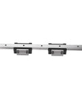 Beefed Up Heavy Duty Linear Guide Rail Kit with two 300mm bearing steel rails and HGH15CA slider blocks for CNC machines.