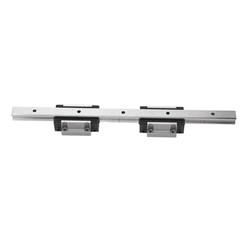 Beefed Up Heavy Duty Linear Guide Rail Kit with two 300mm bearing steel rails and HGH15CA slider blocks for CNC machines.