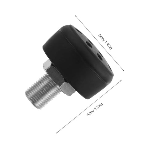 Adjustable Rubber Brake Blocks For Roller Skates And Quad Skates High Efficiency Toe Stoppers Easy To Install Durable