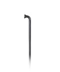 Close-up of a J Bend Bike Spoke 14G Triple Butted Stainless Steel 2.2mm Head showcasing rust-resistant material.