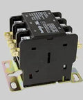 90 Amp 3 Pole DP Contactor 24V Coil Definite Purpose Industrial Relay for HVAC, oblique angle