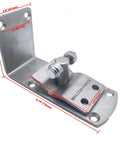 Stainless Steel Upper Hinge And Bearing Plate Assembly Kit For Eliason Double Action Swing System Replacement K0198 K0197 K0196 K0195
