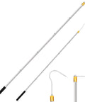 Cargo Grabber Reach Retriever Tool 30 to 75 Inch Adjustable Extensions Heavy Duty Truck Accessory with Stainless Steel Hooks