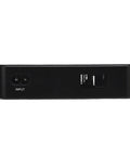 Mini Ups Battery Backup With 10400mAh Capacity For Routers Modems And Security Cameras Features PoE 15V 24V Output and input port view.