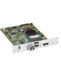 Top Tier Kvm Receiver Featuring 4K60 Signal Routing Over Displayport With Integrated Usb Hid Handling, side view of circuit board.