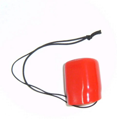 Green Vinyl Tank Valve Protector Cap With Tie For Secure Loss-Prevention Cupped Valve Cover That Fits Most Tank Valves Durable Marine-Grade Protection With Attached String.