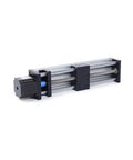 100 200 300 Millimeter Linear Axis Actuator With 100 Millimeter Stroke, 24V Ball Screw Guide Sliding Table, NEMA 23 Stepper Motor