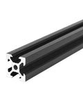 Black 2020 V Slot European Standard Anodized Aluminum Profile Extrusion For CNC And 3D Printer Linear Rail 100mm To 800mm Length Dope Heavy Duty Track 2020V 750mm
