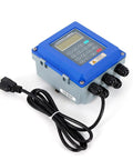 Liquid Flow Meter Workhorse With Tuf-2000b And TM-1 Sensor, DN20-DN700mm Range, IP67 Waterproof, front view with cables