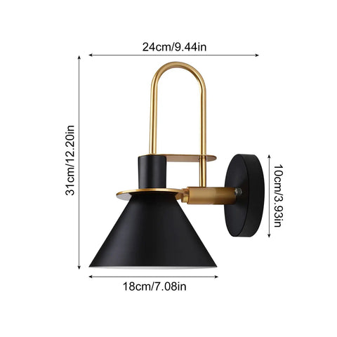 Farmhouse Gooseneck Black Wall Sconce Industrial Rustic Vanity Light For Barn Porch Bedroom Living Room Classic Barn Vibe Lighting Fixture With Matte Black Finish And Durable Metal Construction