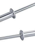 Heavy Duty Aluminum Blind Rivets 100 Pack 5 32 Inch By 1 2 Inch Pop Rivets With Solid Steel Mandrel, shiny aluminum fasteners