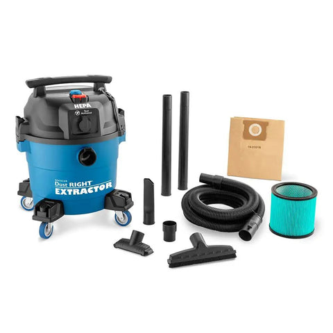 9 Gallon HEPA Dust Collector Auto Starts With Your Power Tools, Heavy Duty Portable Shop Vacuum with accessories and filter