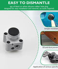 T Shaped Silicone Hole Plug 76.3 Mm 3 In Soft Flexible Rubber Stopper Tube End Cap Cover image with product usage examples