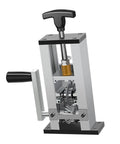 Premium Grade Drill Powered Wire Stripper Machine For Copper Cable With Manual Crank Option, silver aluminum stripping tool.