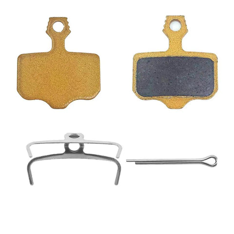 Front And Rear Brake Pads With BR32 Steel Backplate For Rad City 5 Plus RadRover 6 Plus Lectric XP Trike 3.0 And 4 Segway Ninebot