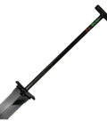 NX6 Tempered Steel 36 Inch Shovel with Double Serrated Blade and Wide Non Slip Foot Pegs for Heavy Duty Digging
