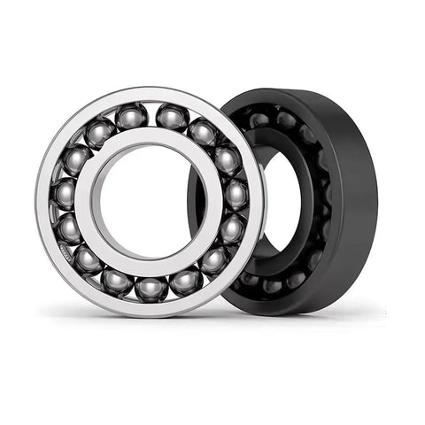 61904 Deep Groove Ball Bearing High Temperature Rated Single Row Open Design shown from the front and side, showcasing the ball arrangement.