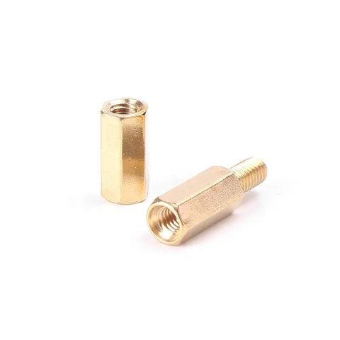 300Pcs M3 Brass Hex Column Standoff Spacer Nut Assortment Kit For Electronics Projects DIY Mounting Hardware With Brass And Stainless Options Versatile Mounting Hardware For PCBs And Panels, brass hex standoffs