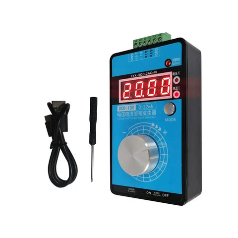 Top-Tier Signal Generator With 0-10V Output And 0-22mA Current Support For Precision Testing, USB and battery power options.