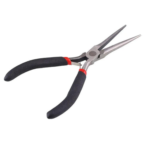 Two Pack Extra Long Needle Nose Pliers For Precision Wire Work Six Inch Long Nose Pliers Handy For Electronics Repair Computers And Gardening Tools Durable Carbon Steel With PVC Handle For Fine Detail Tasks