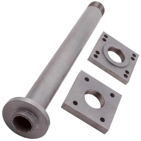 Heavy Axle Bearing Puller Tool Kit With Plates Fits Pickup Trucks 1979 1980 1982 To 1997 Removes Stubborn Hubs Cuts Cost On Labor Ensuring Quick Repairs For Diy Mechanics Fixing Their Ride Without Breaking Their Back Or Wallet. Gray steel puller kit with two threaded plates