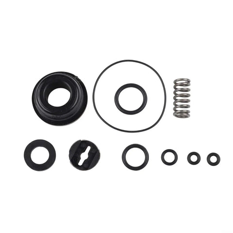 Heavy Duty Pneumatic Nailer Seal Kit For F30 T50 T64 P625 Air Stapler Repair showing rubber seals, O-rings, and springs.