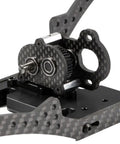 Ultra Light Portal Transmission With 48P Gears And Sleek Carbon Fiber Tiny Gearbox showcasing carbon frame and gear assembly.