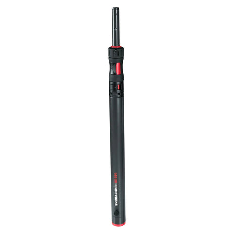Pro Grade Heavy Duty Speaker Stand Set With LiftEEZ Self Raising Piston, single black stand with adjustment mechanism visible.