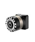 Compact Planetary Speed Reducer Gearbox Built Solid As A Rock For CNC Machining side view showing compact design and sturdy build.