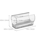 U Shaped Chair Leg Caps With Felt Pads And Floor Glides For Tubular Furniture Feet Cushioned Anti Scratch Smooth 15mm 0.625in