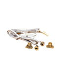 Hassle Free Double Gate Sub Control Junction Box For Wardrobe Cabinet Linear Led Light Strip Extension Cord Power Adapter with connectors.