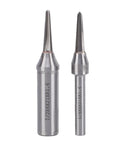 Durable 1/4 Inch Shank Carbide V Groove Router Bit With Rounded Bottom Arc For Wood Bending, two sizes of groove cutter tools