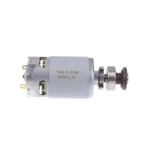 Heavy Duty 550 Watt DC Electric Motor For Universal Angle Grinders showing the motor's metal casing and output shaft.