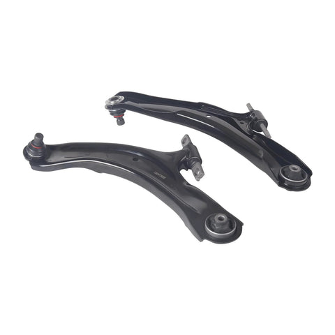 Front Left And Right Two Piece Lower Control Arm With Ball Joint Assembly For Nissan Rogue 2008-2013 2.5L And Rogue Select 2014-2015 2.5L Suspension Kit MS30194 MS30195 Direct Fit OE Quality Corrosion Resistant Coating Pre Greased Ball Joints