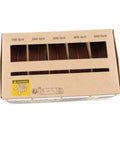 Sanding Strip Kit With Dispenser, 5 Grit Range 150 240 320 400 600 Rolls For Woodturners, visible in separate compartments